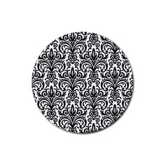 Overlay Transparent Pattern Rubber Coaster (round)  by Vaneshart