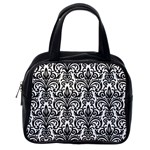 Overlay Transparent Pattern Classic Handbag (Two Sides) Back