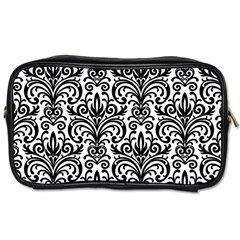 Overlay Transparent Pattern Toiletries Bag (one Side) by Vaneshart