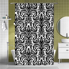 Overlay Transparent Pattern Shower Curtain 48  X 72  (small)  by Vaneshart