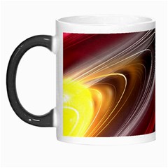 Circle Background Red Dark Bokeh Morph Mugs by Vaneshart