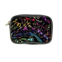 Background Drawing Colorful Pattern Coin Purse by Vaneshart