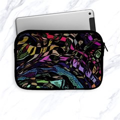 Background Drawing Colorful Pattern Apple Ipad Mini Zipper Cases by Vaneshart