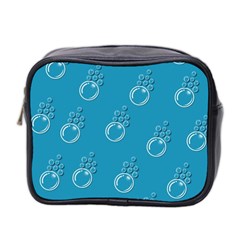 Bubble Group Pattern Abstract Mini Toiletries Bag (two Sides) by Vaneshart