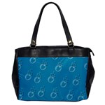 Bubble Group Pattern Abstract Oversize Office Handbag Front