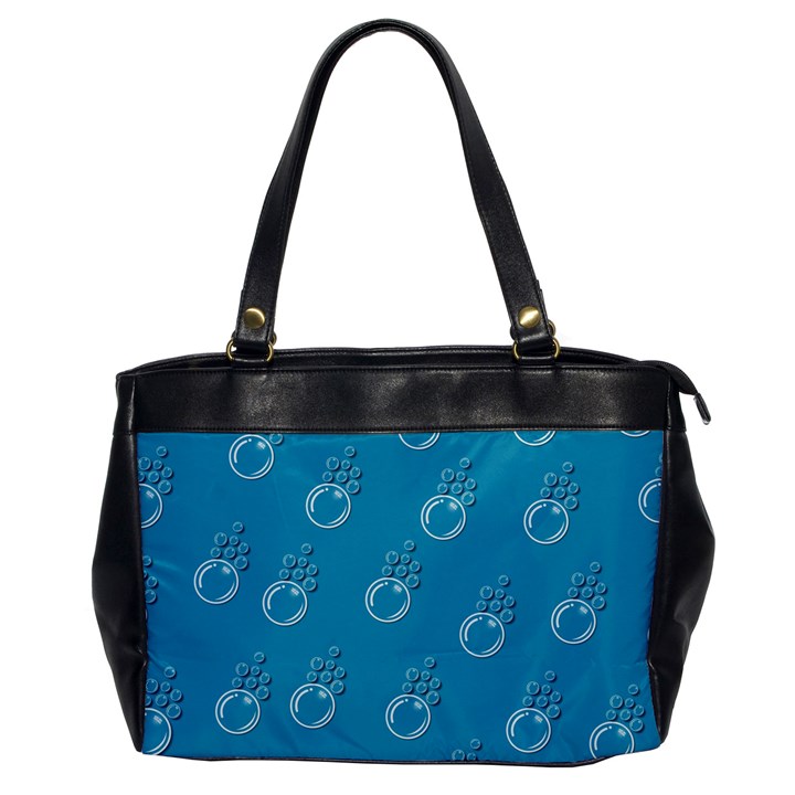 Bubble Group Pattern Abstract Oversize Office Handbag