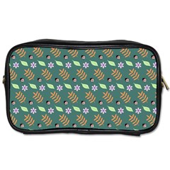 Nature Pattern Spring Green Toiletries Bag (two Sides) by Vaneshart