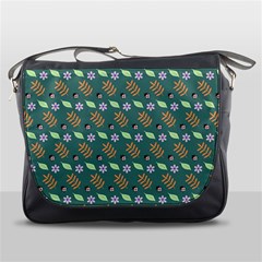 Nature Pattern Spring Green Messenger Bag by Vaneshart