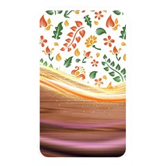 Floral Background Abstract Pattern Memory Card Reader (rectangular) by Vaneshart