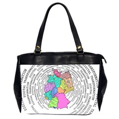 Digitization Transformation Germany Oversize Office Handbag (2 Sides) by Vaneshart