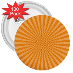 Background Graphic Modern Orange 3  Buttons (100 Pack)  by Vaneshart