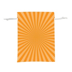 Background Graphic Modern Orange Lightweight Drawstring Pouch (s)