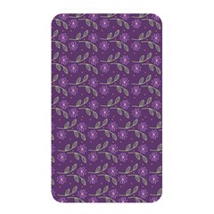 Flowers Violet Decorative Pattern Memory Card Reader (rectangular) by Vaneshart