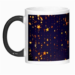 Christmas Background Star Morph Mugs by Vaneshart