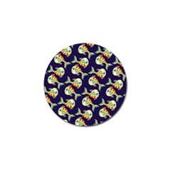 Fish Background Abstract Animal Golf Ball Marker (4 Pack) by Vaneshart