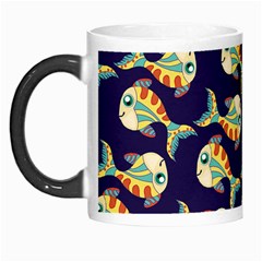 Fish Background Abstract Animal Morph Mugs by Vaneshart