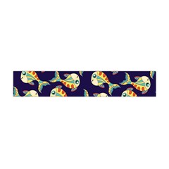 Fish Background Abstract Animal Flano Scarf (mini)