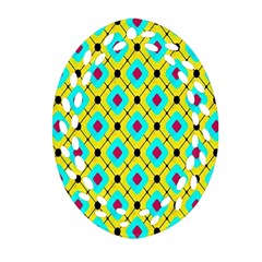 Pattern Tiles Square Design Modern Ornament (oval Filigree) by Vaneshart