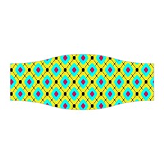 Pattern Tiles Square Design Modern Stretchable Headband by Vaneshart