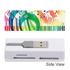 Music Piano Treble Clef Clef Memory Card Reader (stick) by Vaneshart