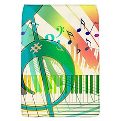 Music Piano Treble Clef Clef Removable Flap Cover (l) by Vaneshart