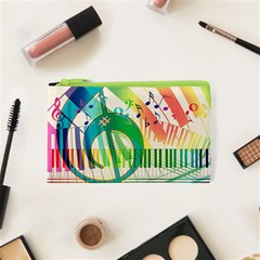 Music Piano Treble Clef Clef Cosmetic Bag (xs) by Vaneshart