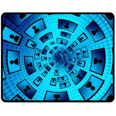 Social Media Smartphone Monitor Fleece Blanket (medium)  by Vaneshart