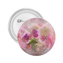 Nature Landscape Flowers Peonie 2 25  Buttons by Vaneshart