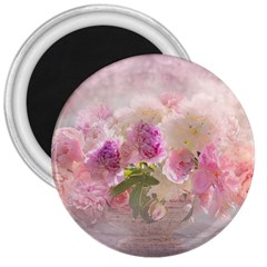 Nature Landscape Flowers Peonie 3  Magnets by Vaneshart