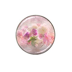 Nature Landscape Flowers Peonie Hat Clip Ball Marker (4 Pack) by Vaneshart