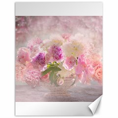 Nature Landscape Flowers Peonie Canvas 12  X 16  by Vaneshart