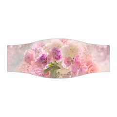 Nature Landscape Flowers Peonie Stretchable Headband by Vaneshart