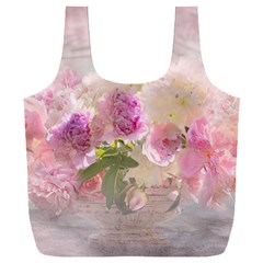 Nature Landscape Flowers Peonie Full Print Recycle Bag (xxl)