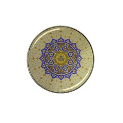 Image Star Pattern Mosque Tashkent Hat Clip Ball Marker (4 Pack) by Vaneshart