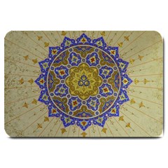 Image Star Pattern Mosque Tashkent Large Doormat  by Vaneshart