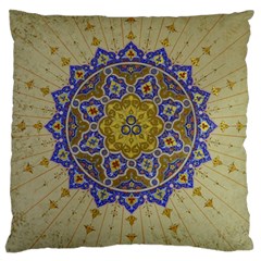 Image Star Pattern Mosque Tashkent Large Cushion Case (two Sides) by Vaneshart