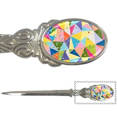 Abstract Background Colorful Letter Opener by Vaneshart