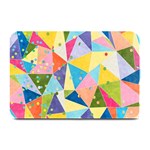 Abstract Background Colorful Plate Mats 18 x12  Plate Mat