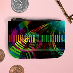 Music Piano Treble Clef Clef Mini Coin Purse by Vaneshart