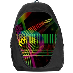 Music Piano Treble Clef Clef Backpack Bag by Vaneshart