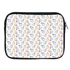 Linux Kernel Penguin Pattern Logo Apple Ipad 2/3/4 Zipper Cases by Vaneshart