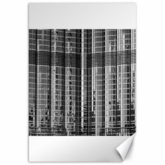 Architecture Structure Glass Metal Canvas 20  X 30 