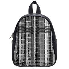 Architecture Structure Glass Metal School Bag (small) by Vaneshart