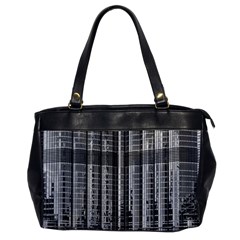 Architecture Structure Glass Metal Oversize Office Handbag by Vaneshart