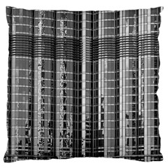 Architecture Structure Glass Metal Large Cushion Case (one Side) by Vaneshart