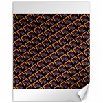 Abstract Orange Geometric Pattern Canvas 12  x 16  11.86 x15.41  Canvas - 1