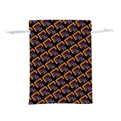 Abstract Orange Geometric Pattern Lightweight Drawstring Pouch (s) by Vaneshart