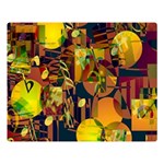 Background Abstract Texture Pattern Double Sided Flano Blanket (Large)  80 x60  Blanket Front