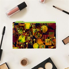 Background Abstract Texture Pattern Cosmetic Bag (xs) by Vaneshart