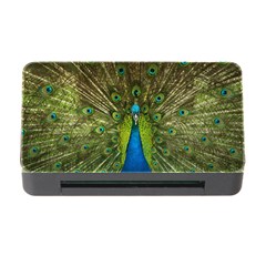 Peacock Feathers Bird Nature Memory Card Reader With Cf by Vaneshart